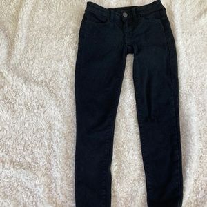 american eagle black jeggings